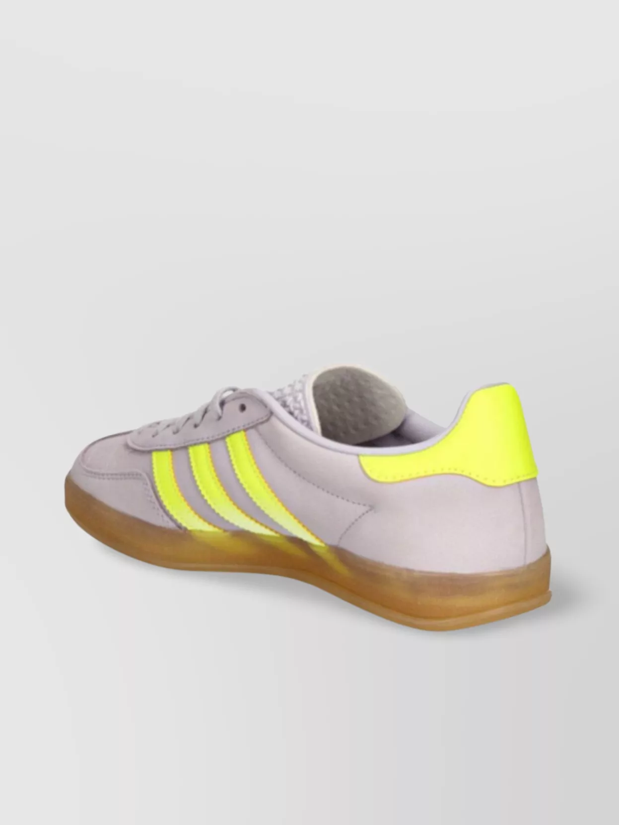 Adidas Originals Striped Low-top Sneaker With Round Toe In Grey
