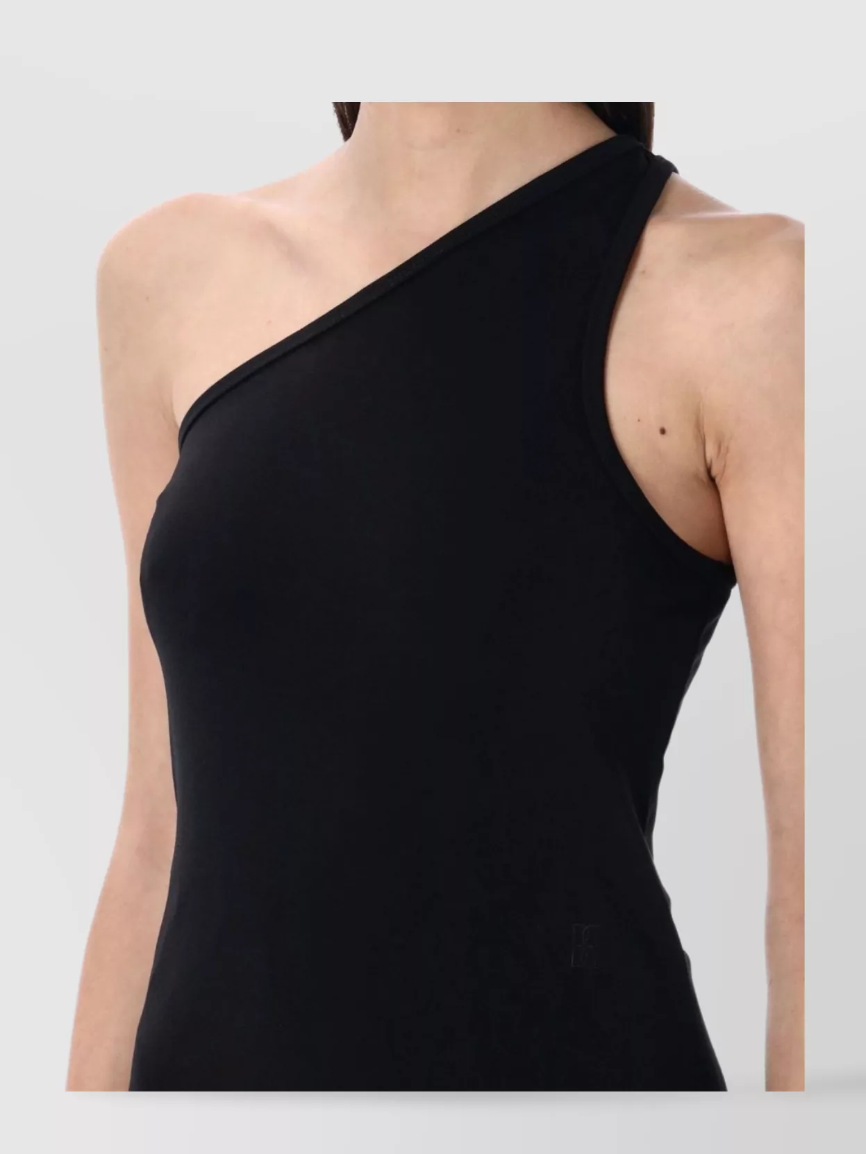 Shop By Malene Birger One-shoulder Fitted Silhouette Sleeveless Top