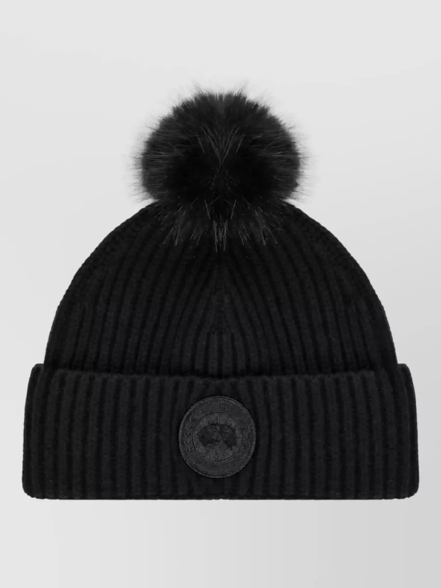 Canada Goose cashmere-blend knit beanie