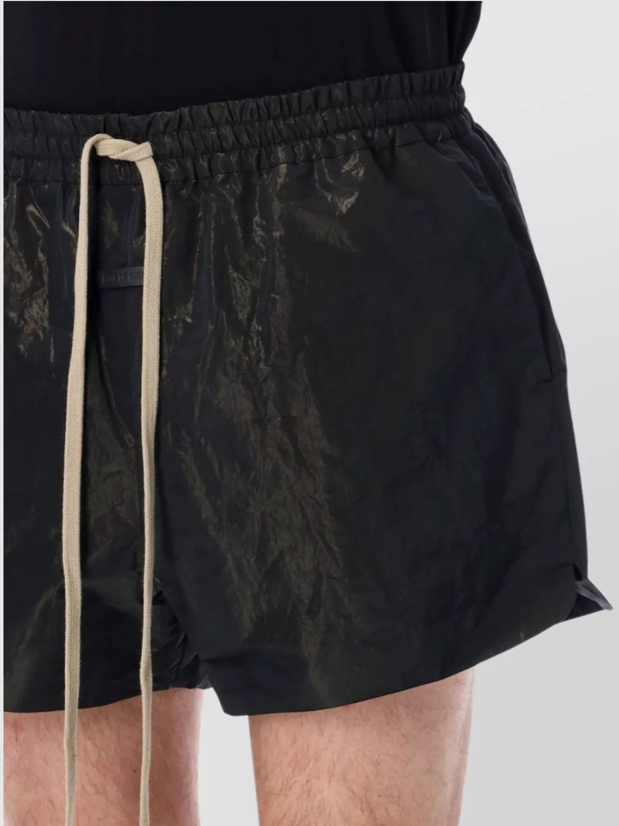 Fear Of God Elastic Waistband Shiny Finish Short Length