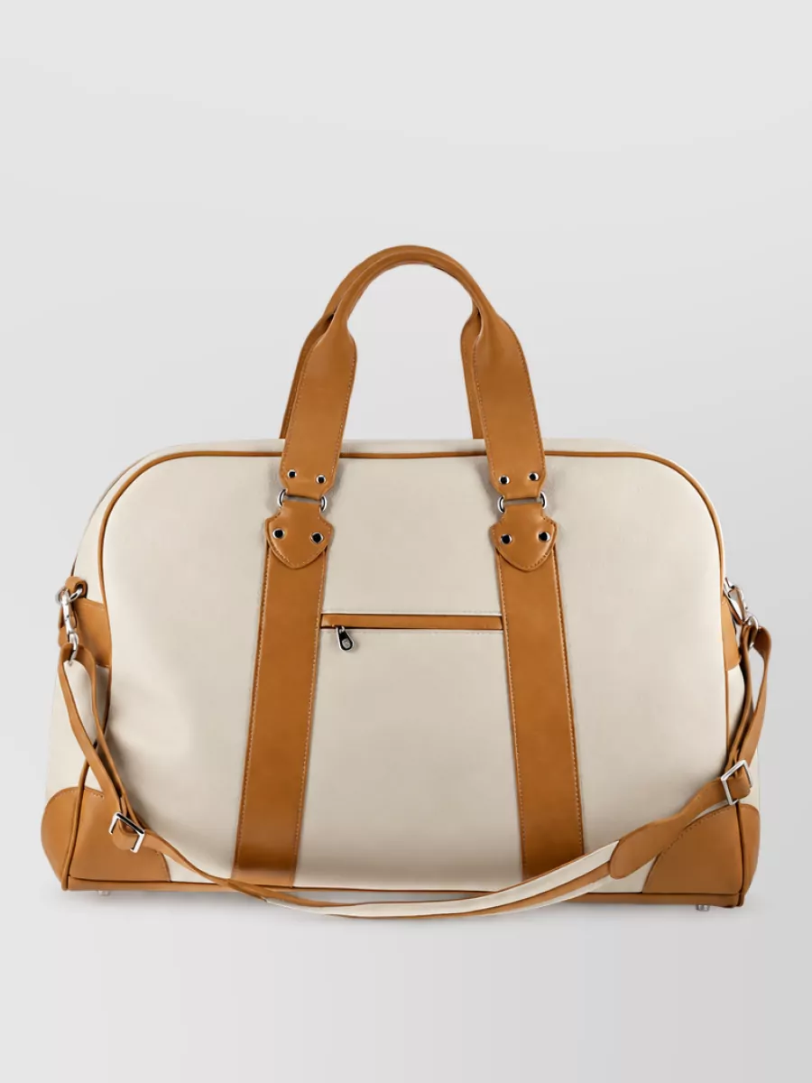 Brunello Cucinelli leather travel bag