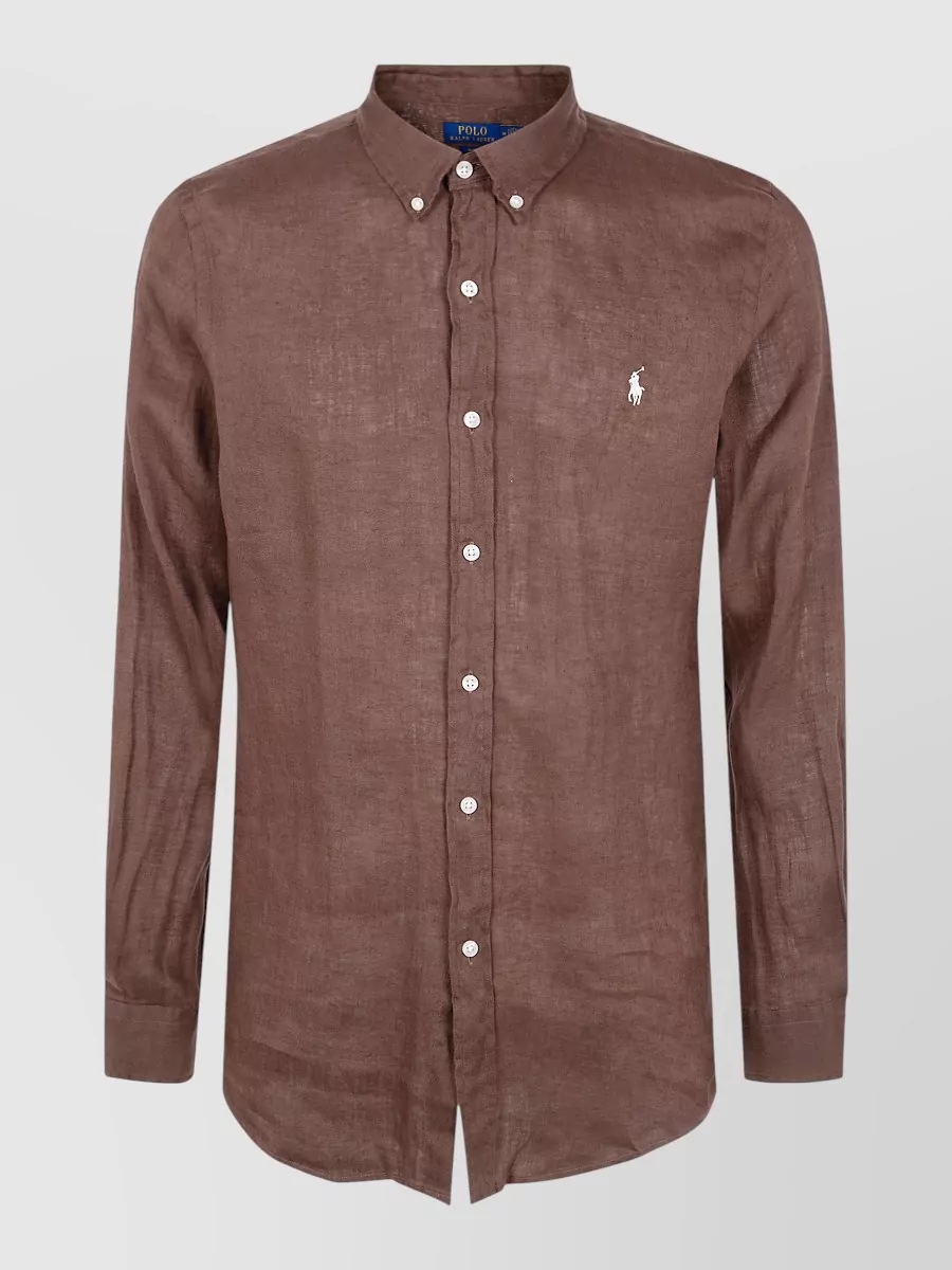 Polo Ralph Lauren Linen Long-Sleeve Shirt