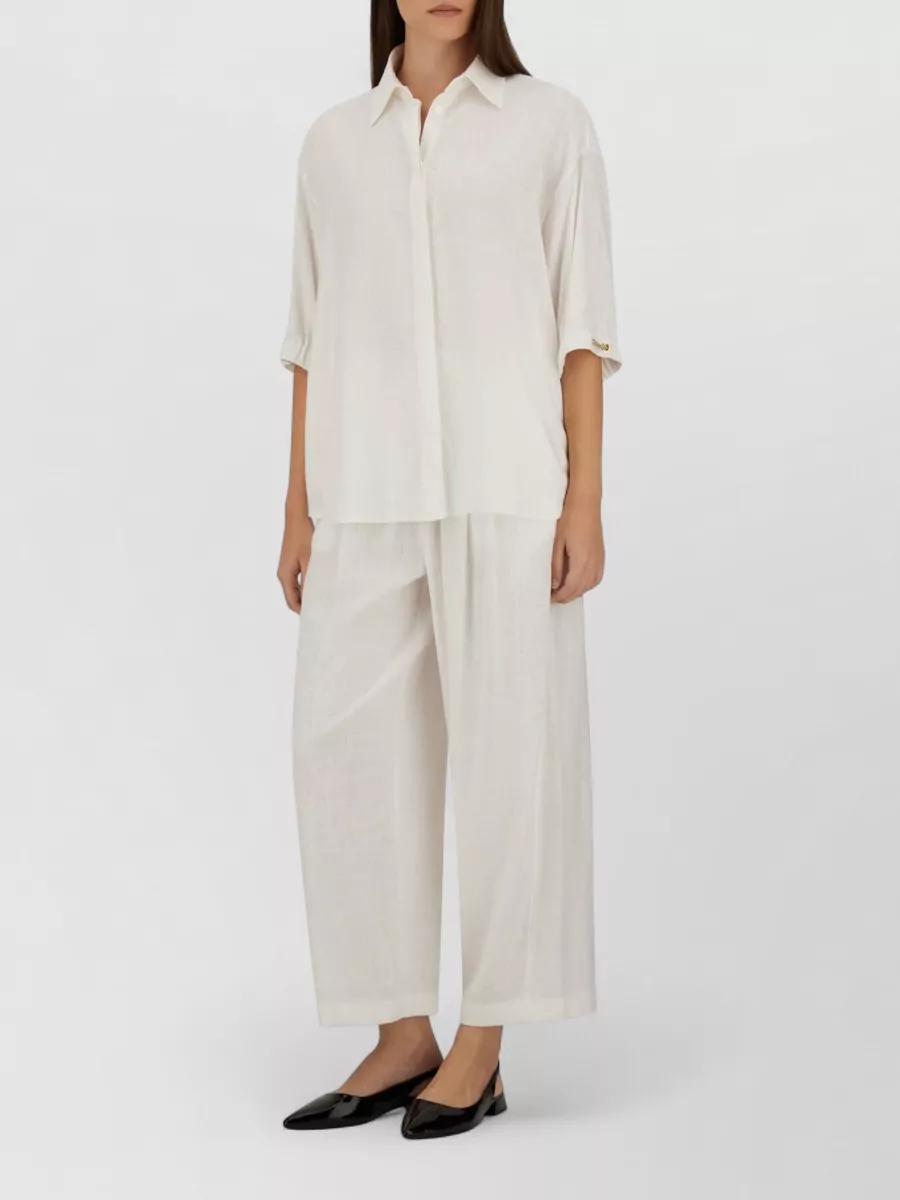 Herno Drawstring Straight-Leg Trousers