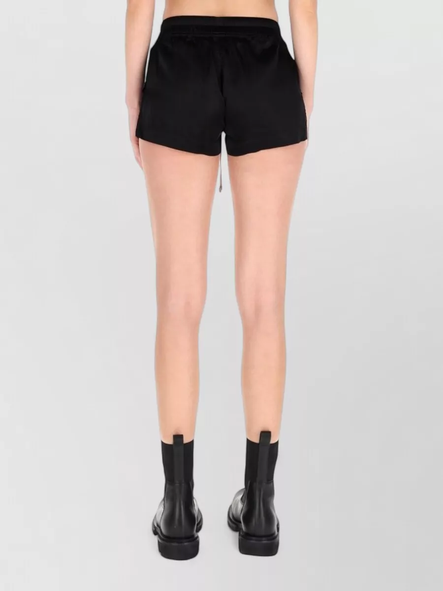Rick Owens Boxer Style Shorts Short Length Side Slits