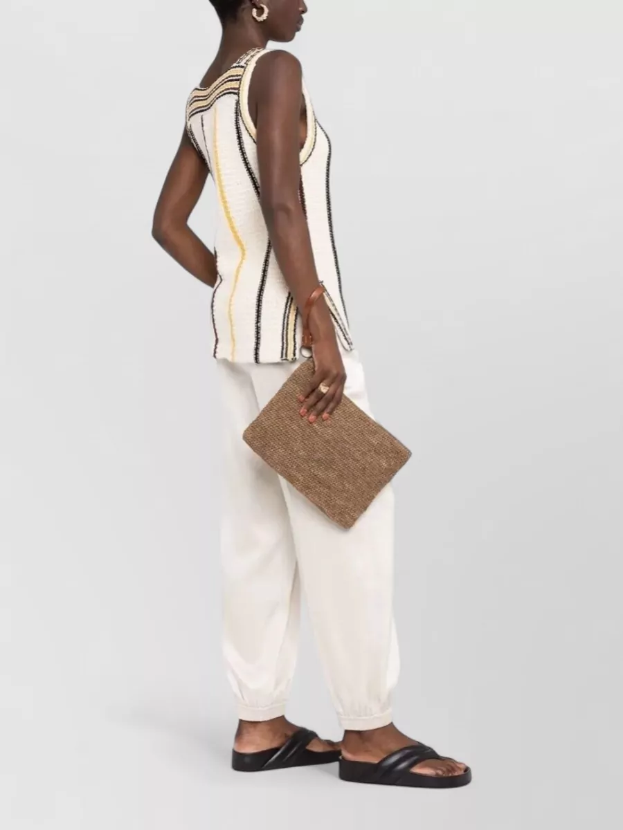 Ibeliv Ampy Mini Clutch Bag Woven Strap