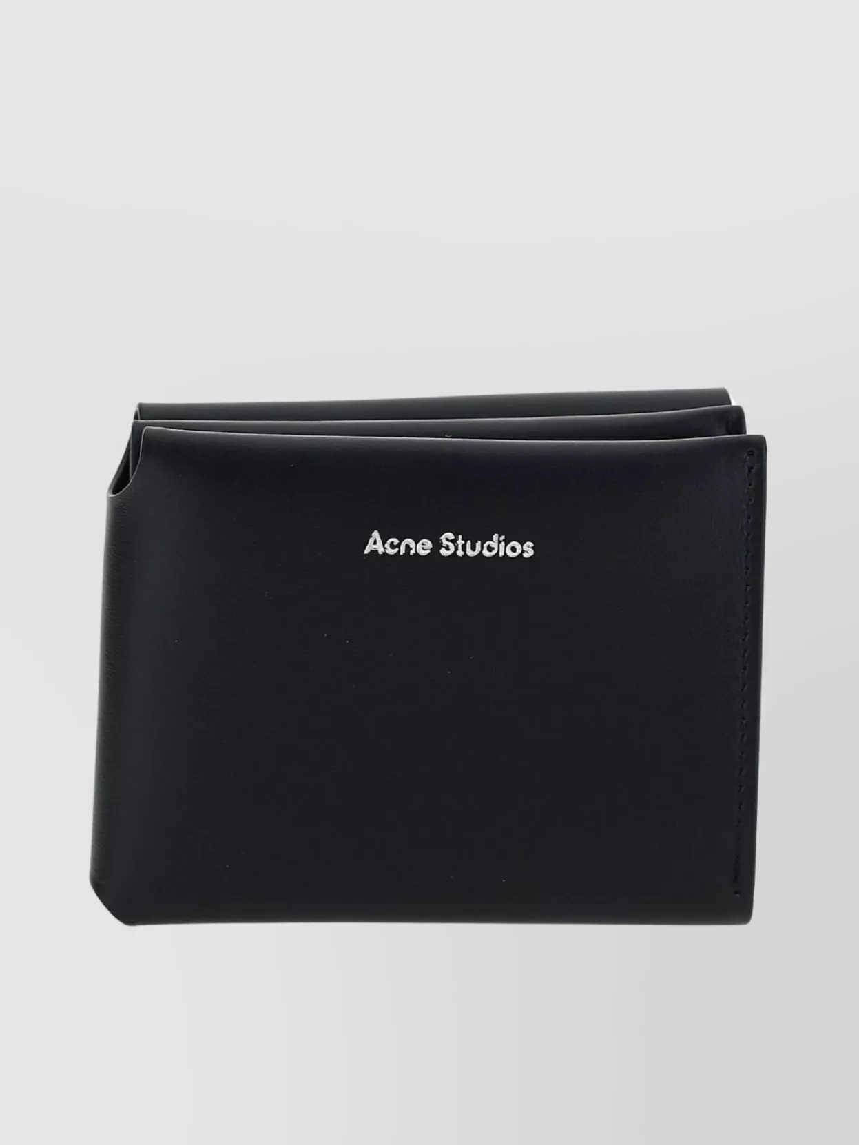 Shop Acne Studios Fold Leather Billfold Wallet