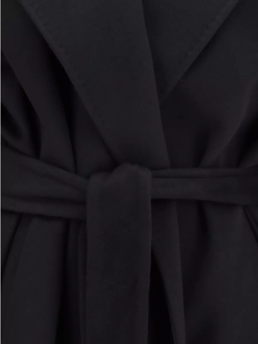 Dolce&Gabbana Virgin Wool Belted Long Coat