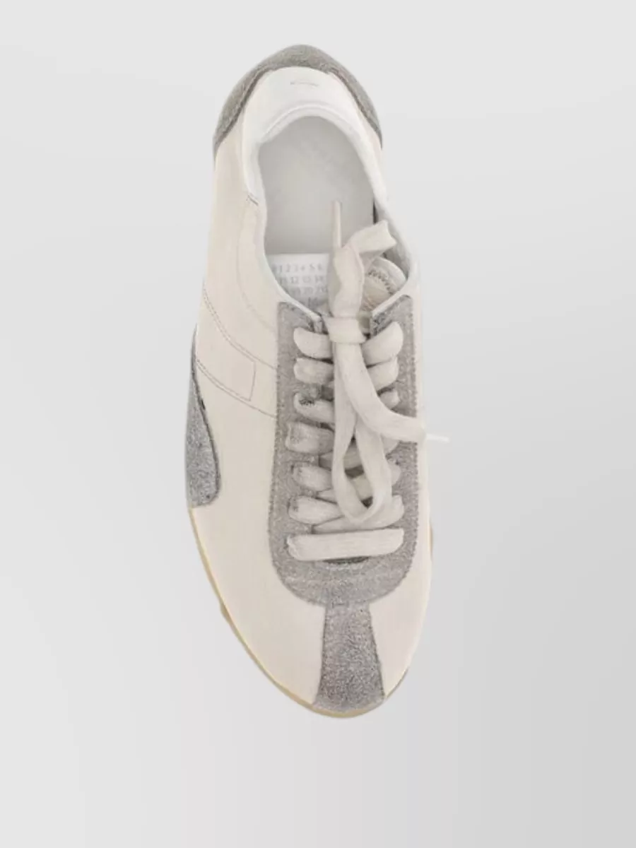 Maison Margiela Leather Low-Top Sneakers