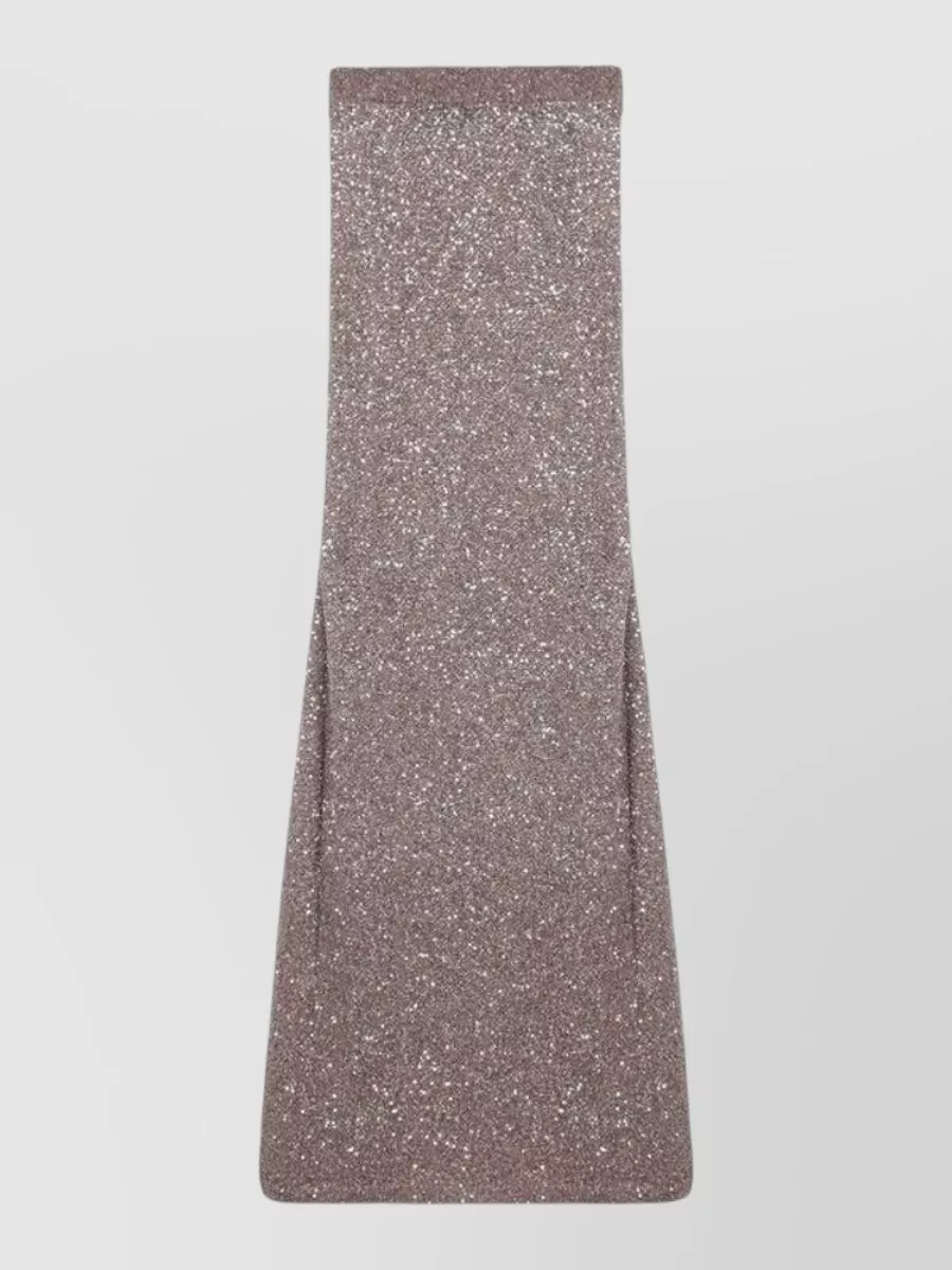 Balenciaga sequin maxi skirt