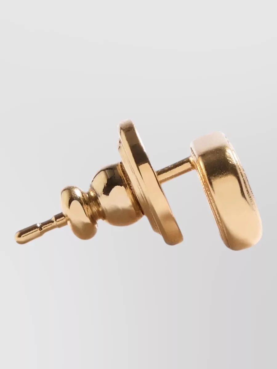 Valentino Garavani Metal Ovalette Earrings