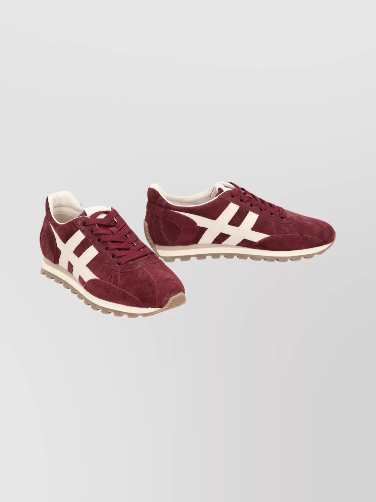 Hogan Low-Top Sneakers Featuring Round Toeline