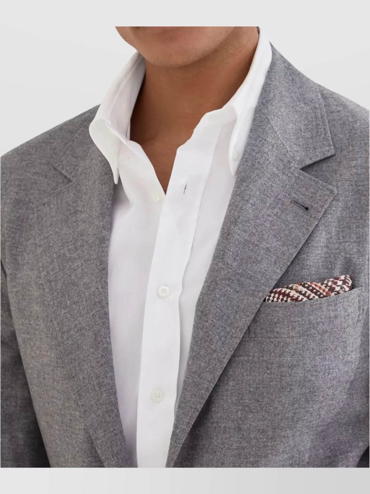 Brunello Cucinelli Tailored Blazer Notch Lapels