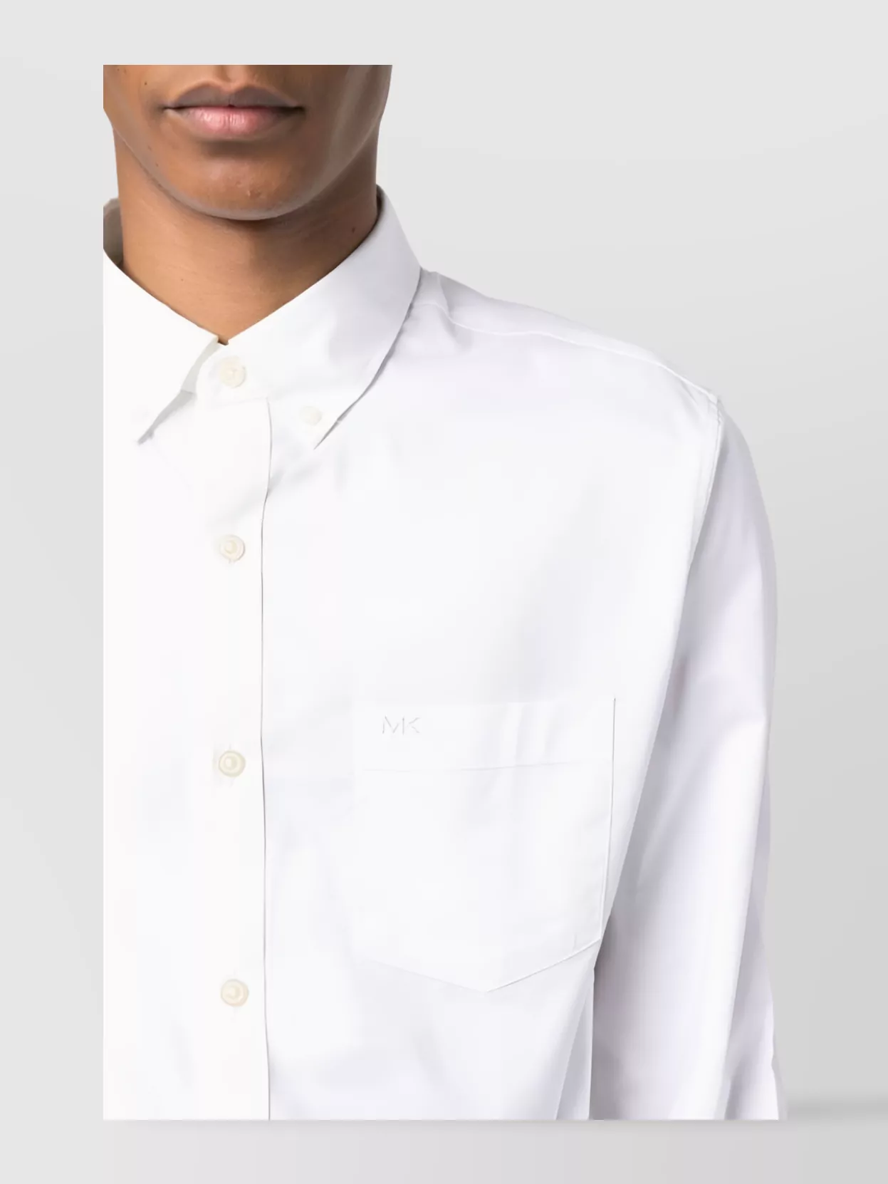 Michael Kors Oxford Shirt Button-Down Chest Pocket