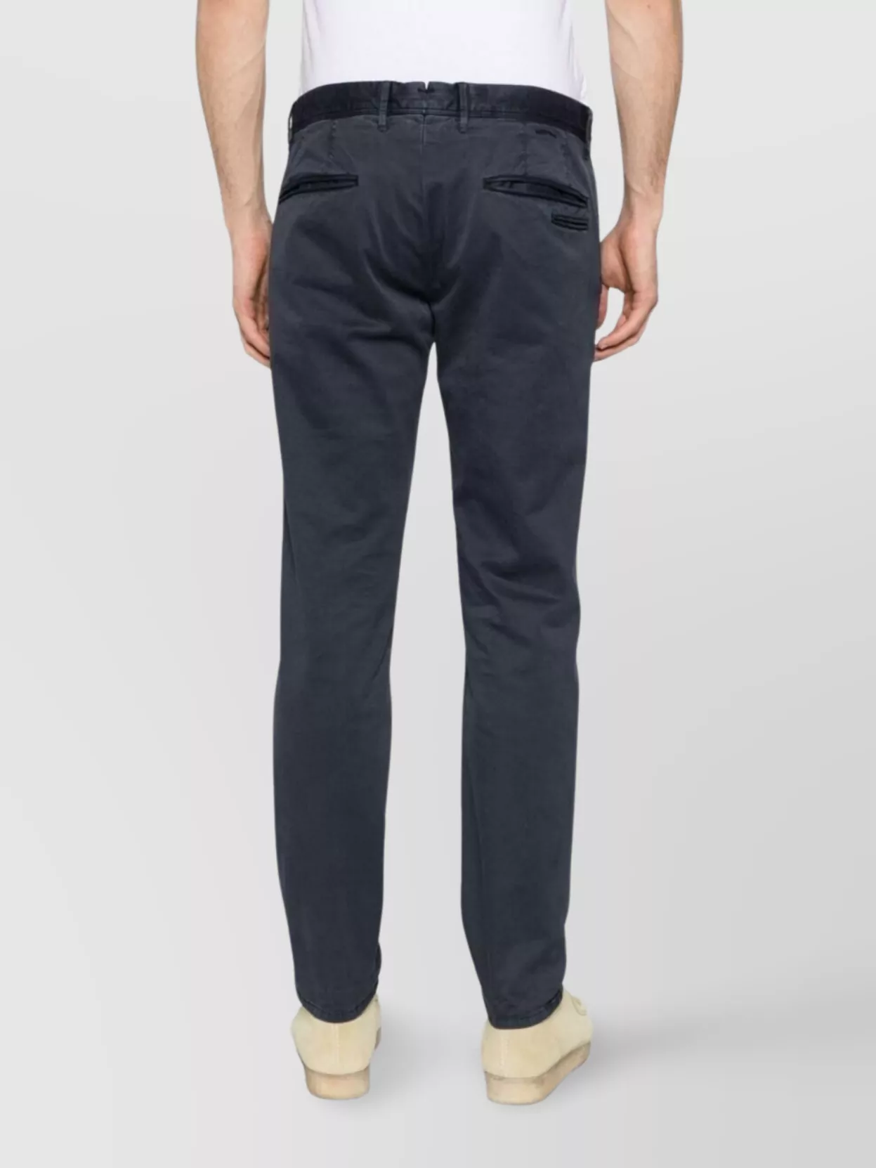 Incotex Tailored Trousers With Pockets And Loops