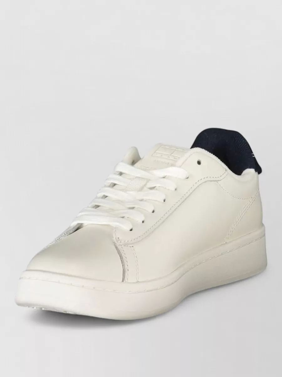 Tommy Hilfiger leather lace-up low-top sneakers