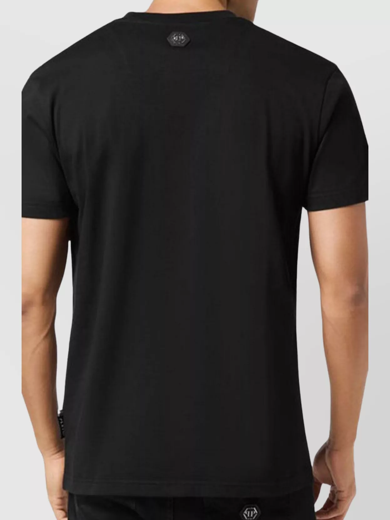 Philipp Plein Graphic Print Crew Neck Short Sleeve Top