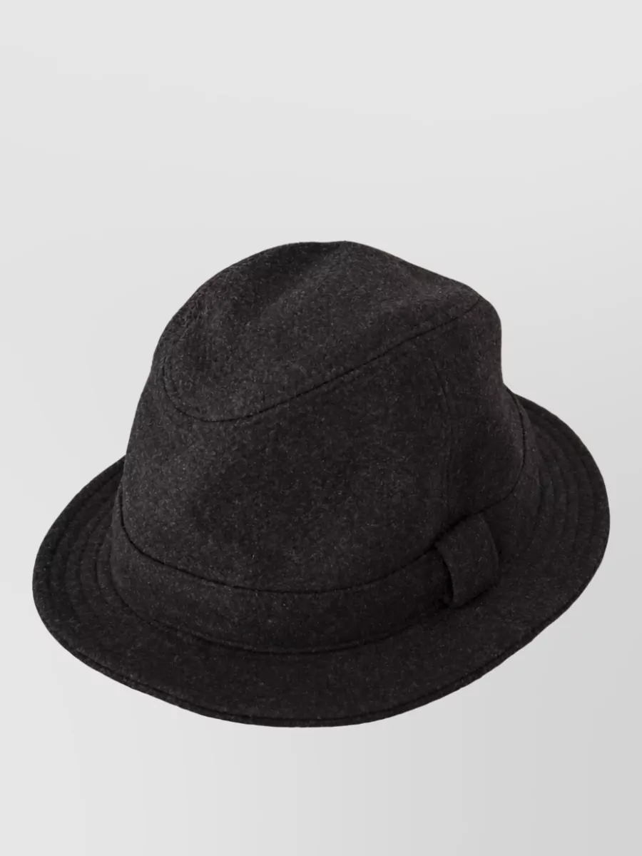 Dolce&Gabbana Virgin Wool Cashmere Fedora Hat