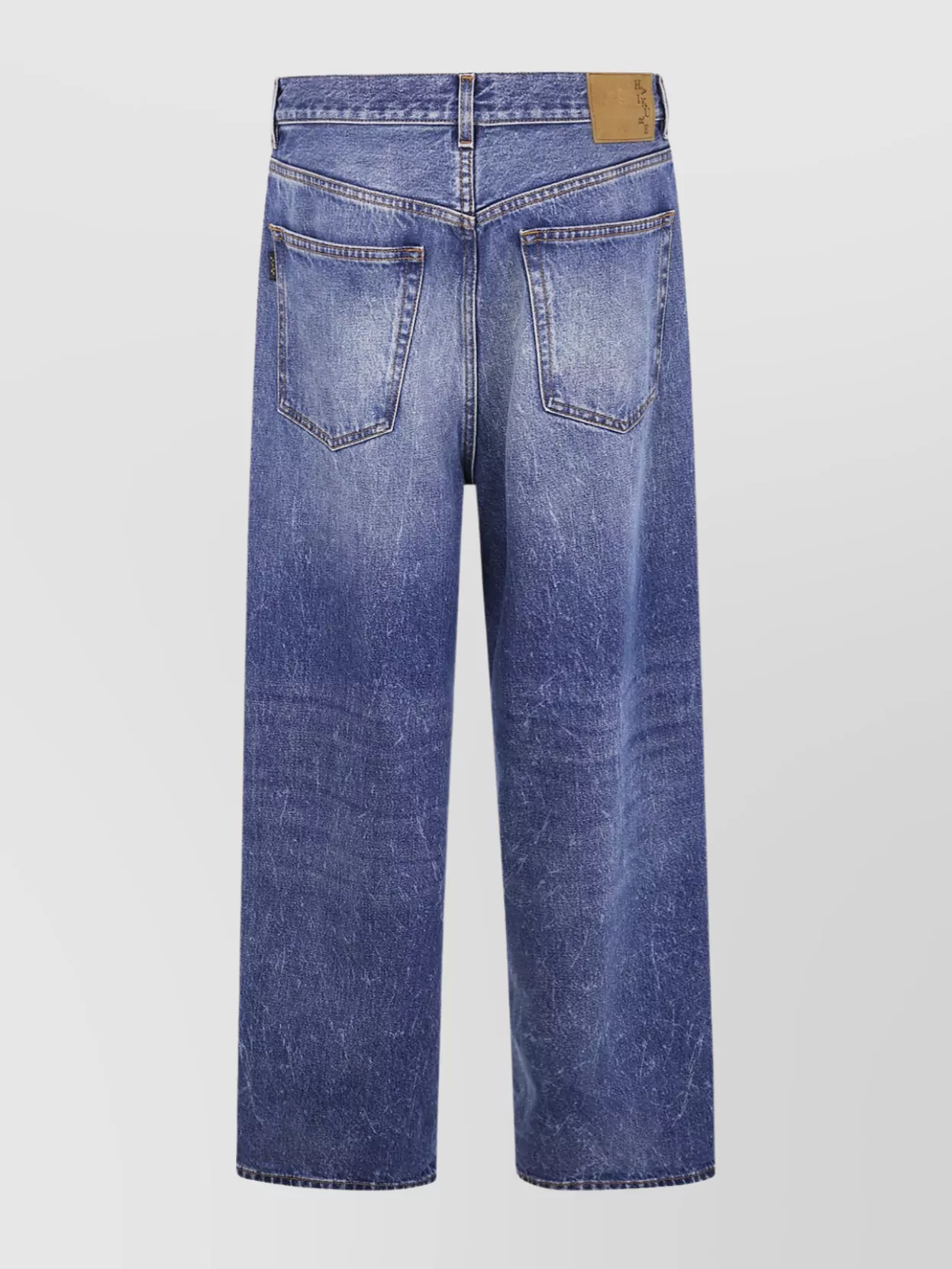 Haikure Authentic Five-pocket Design Jeans In Blue