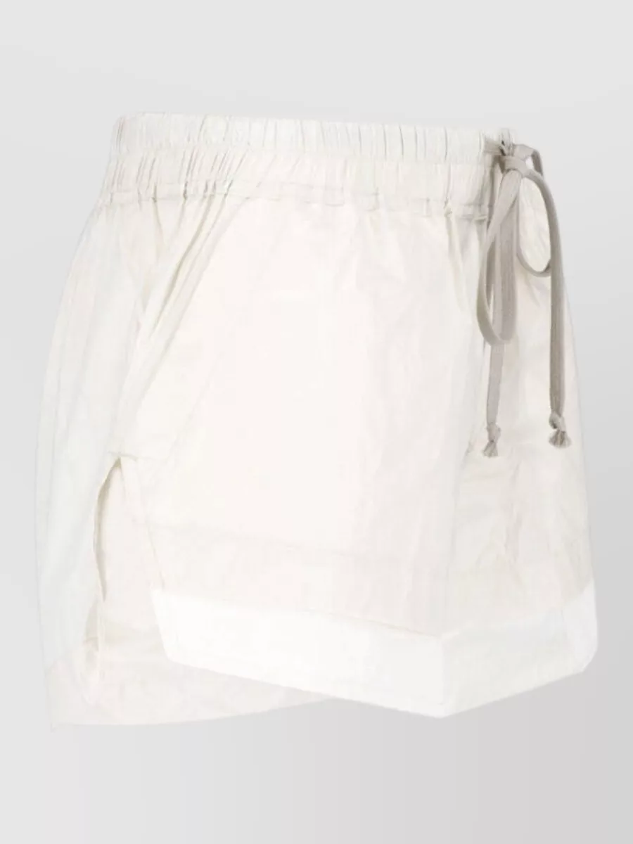 Rick Owens Drkshdw Nylon Mid-Rise Shorts