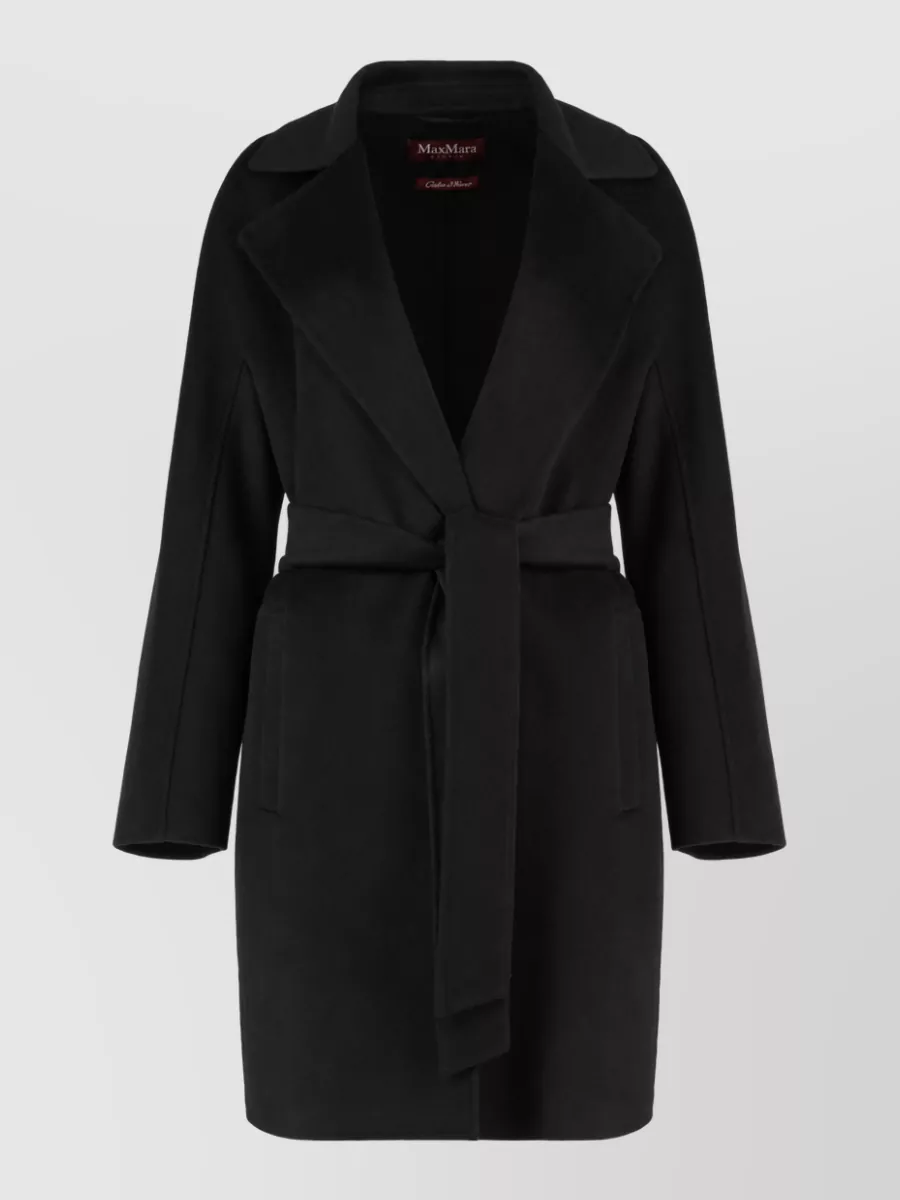 S Max Mara Cashmere virgin wool single breasted coat