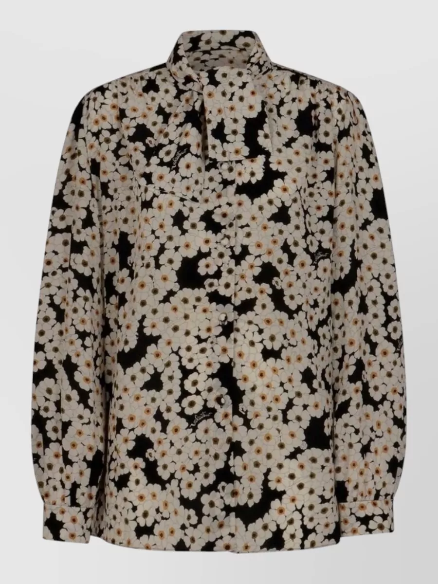 Valentino Garavani silk printed blouse