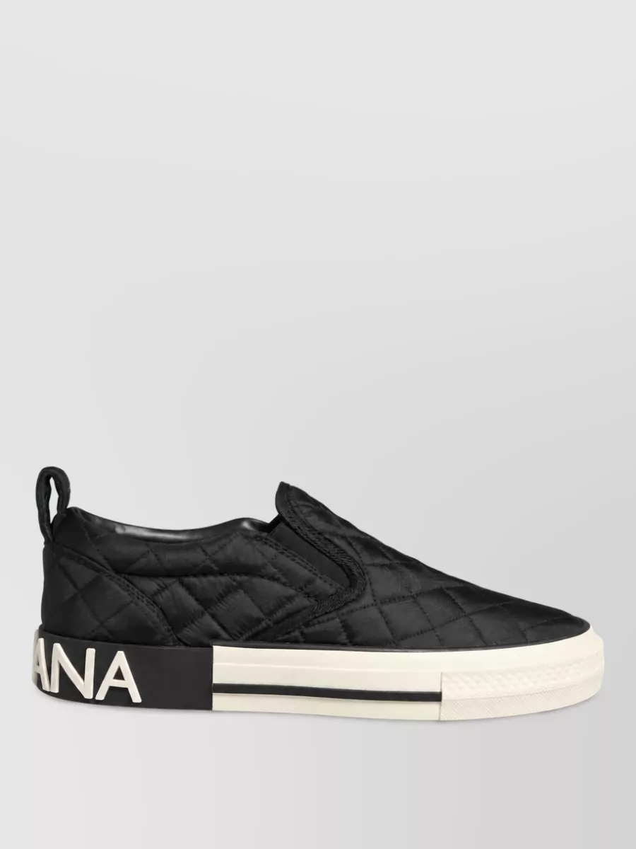 Dolce&Gabbana Quilted Slip-On Sneakers