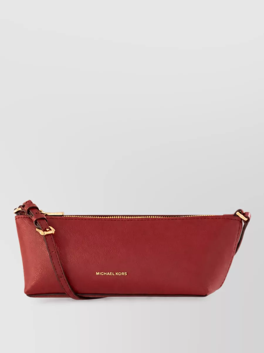 Michael Kors leather clutch bag