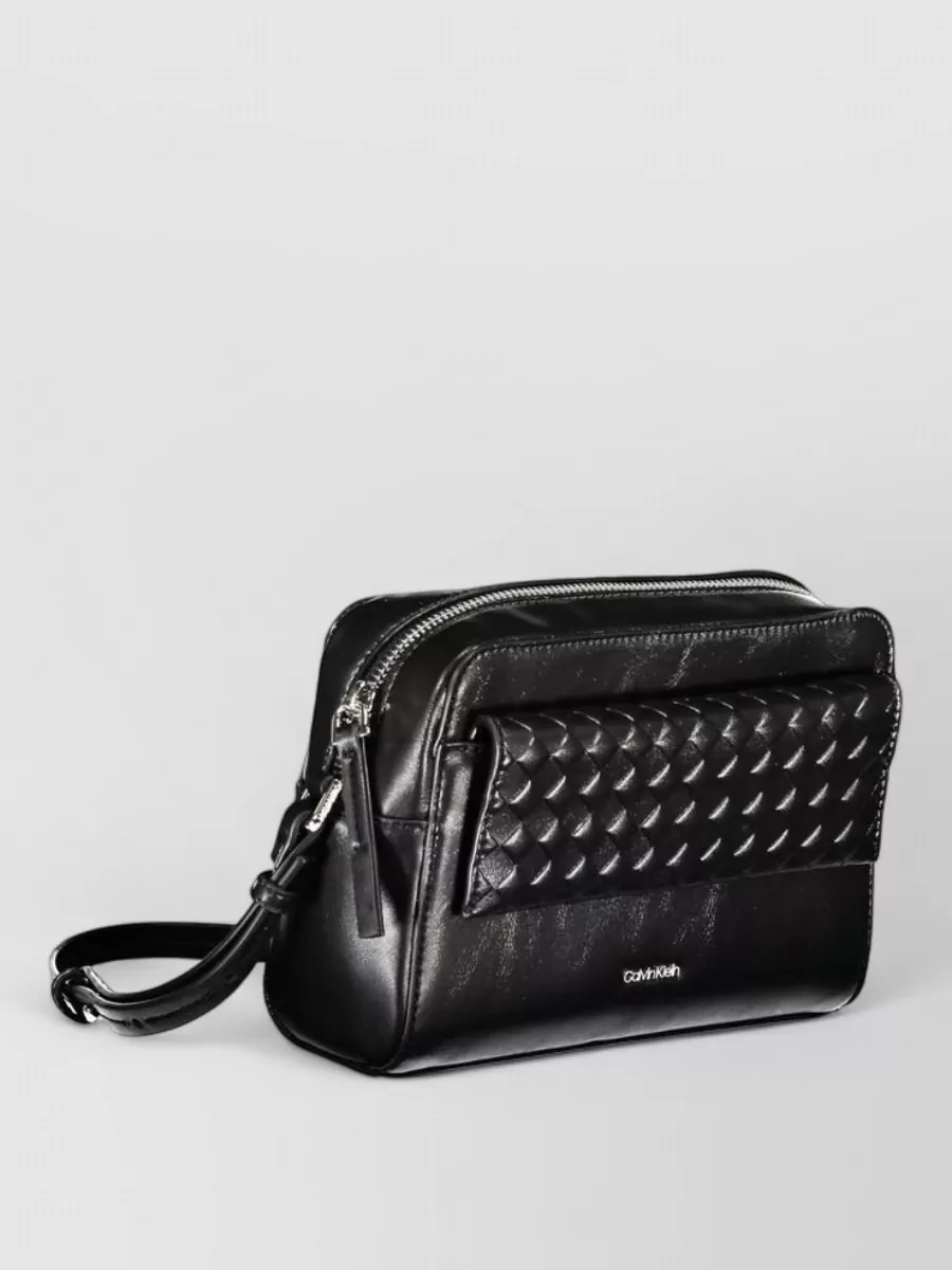 Calvin Klein Woven Crossbody Bag