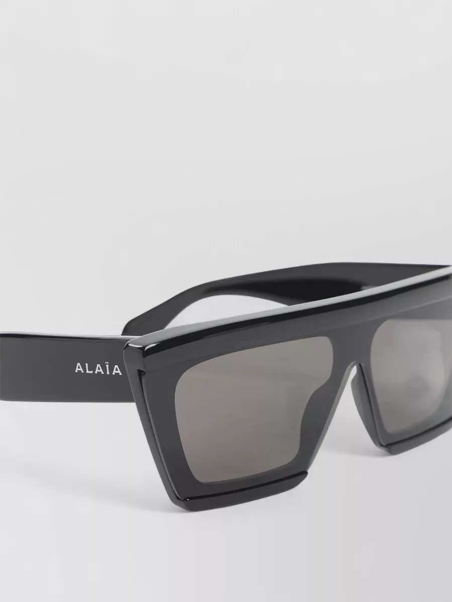 Alaïa Dark Lenses Thick Frame Fashion Sunglasses