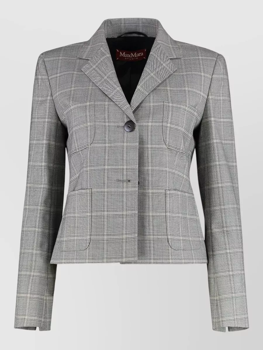 S Max Mara single-breasted suit jacket