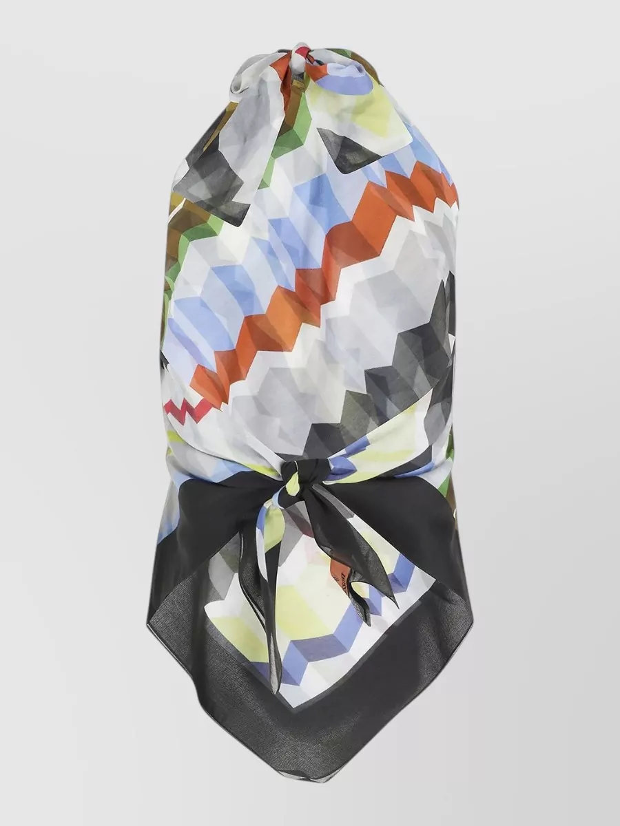 Missoni Geometric-Print Halterneck Top