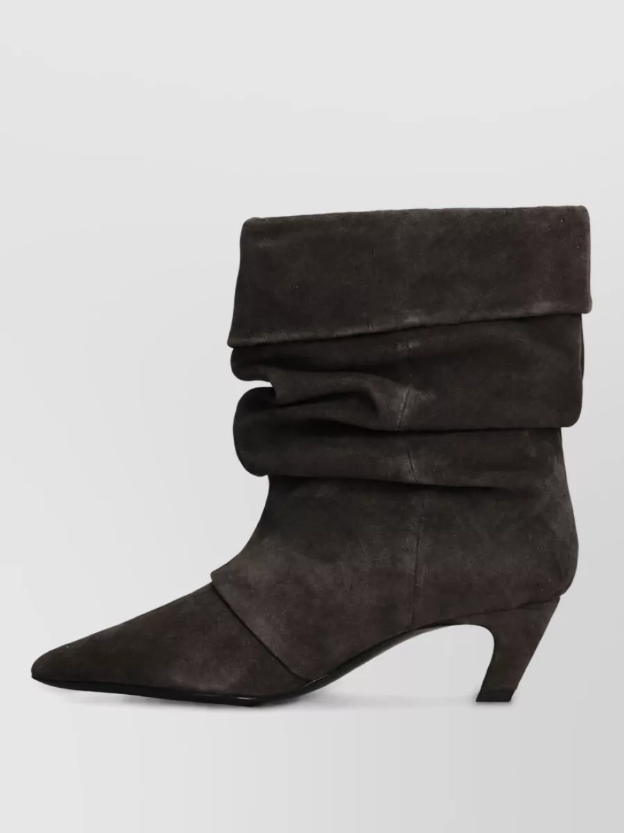 Ash Leather Ankle Boots