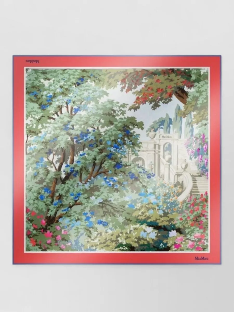 Max Mara silk scarf