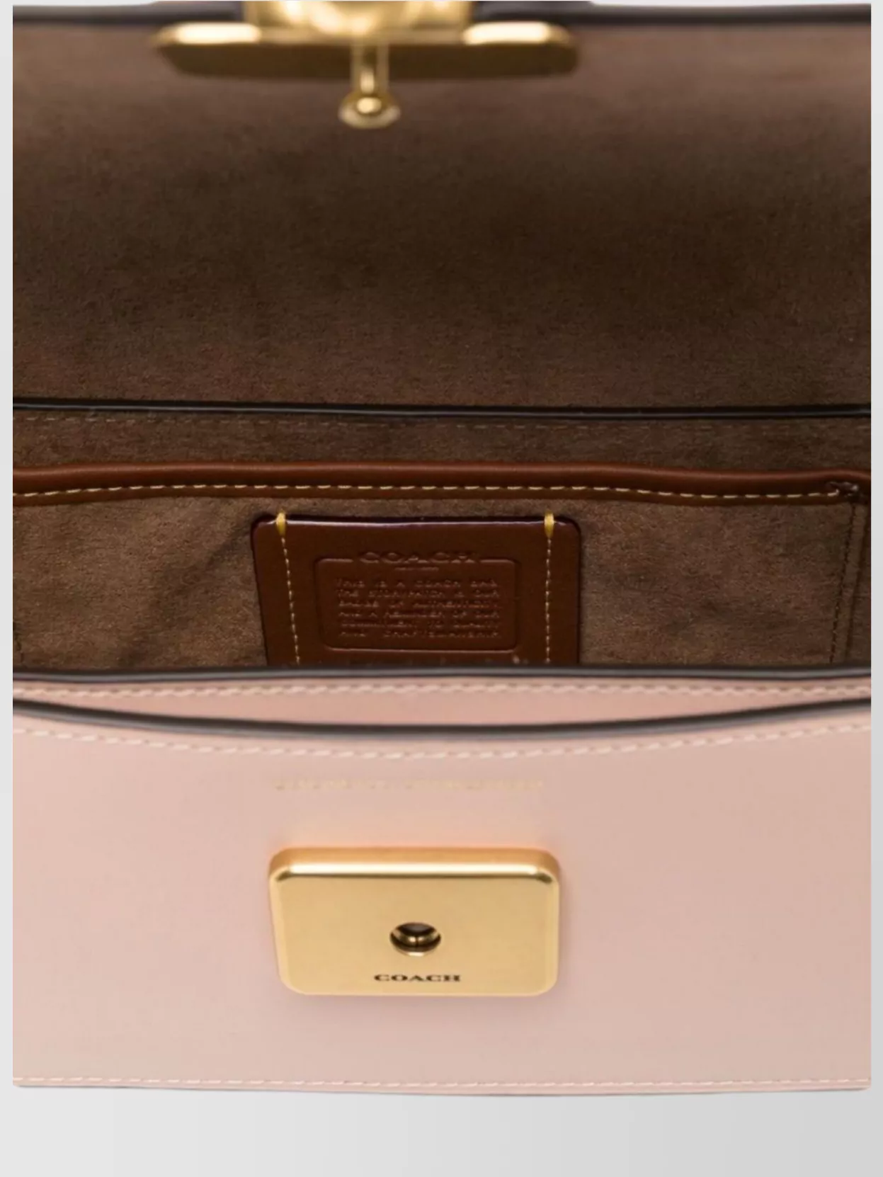 Coach Zoe Leather Shoulder Bag