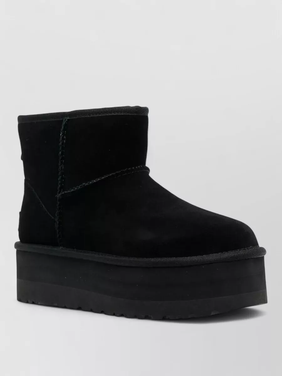 Ugg leather ankle boots