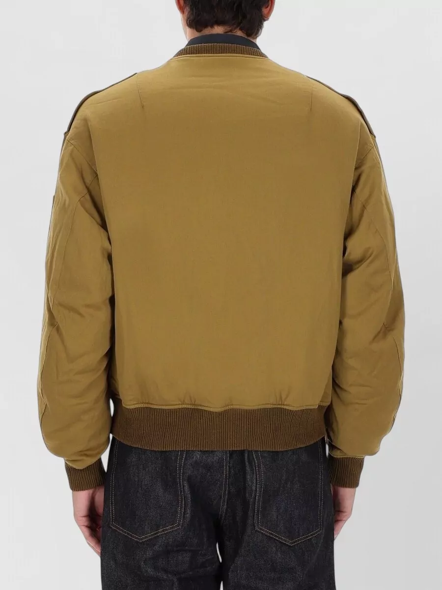 Visvim Utility Jacket With Ribbed Cuffs And Epaulettes