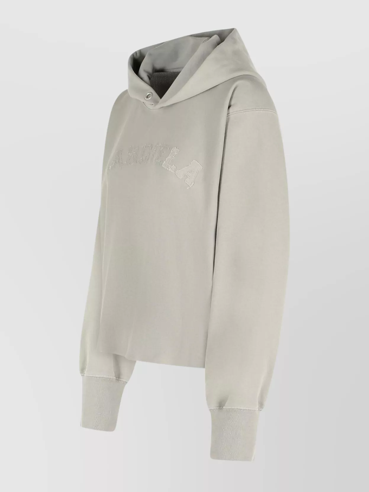 Maison Margiela Cotton Hoodie With Drawstring And Long Sleeves