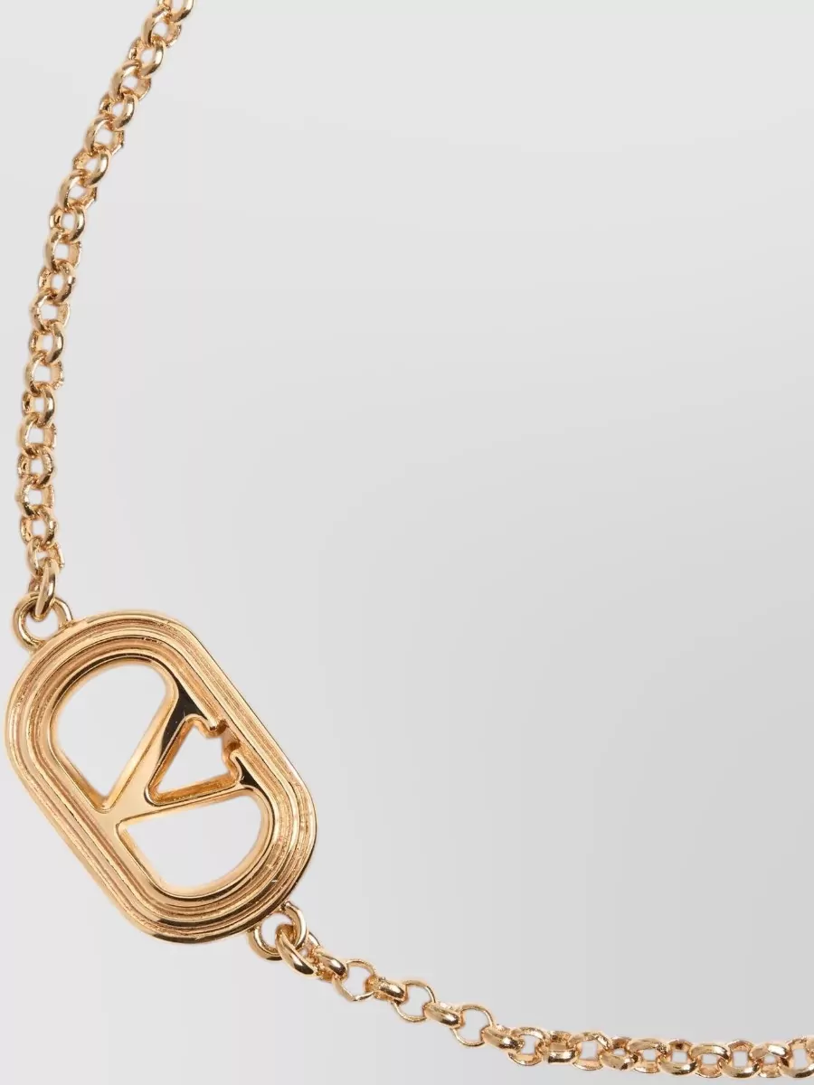 Valentino Garavani Metal And Pearl Bracelet