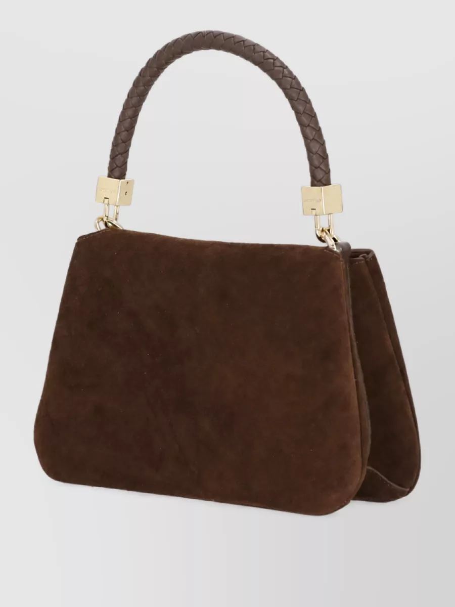 Coccinelle Suede Leather Shoulder Bag
