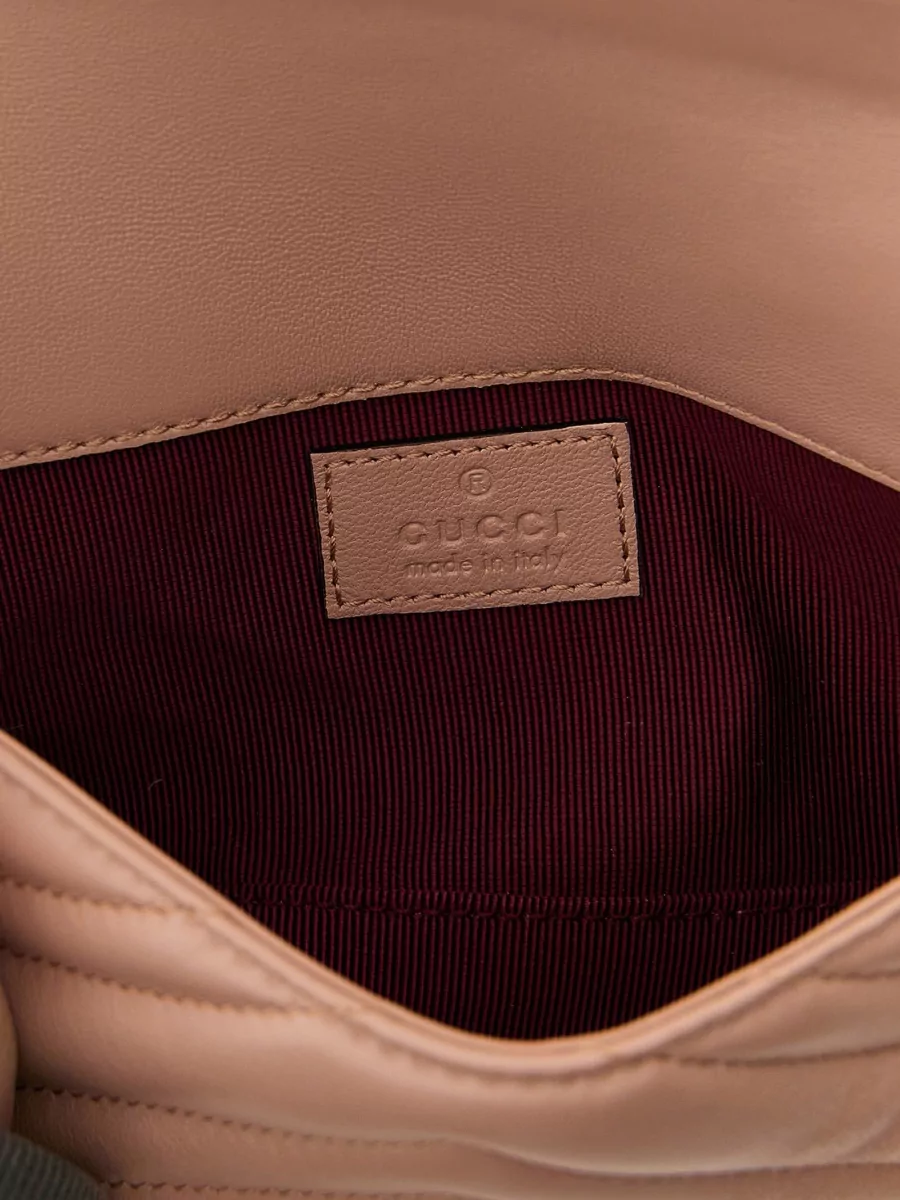 Gucci Gg Marmont Mini Shoulder Bag Chain