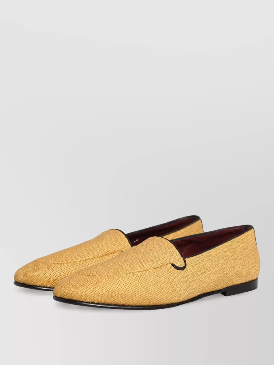 Dolce&Gabbana leather slip-on loafers