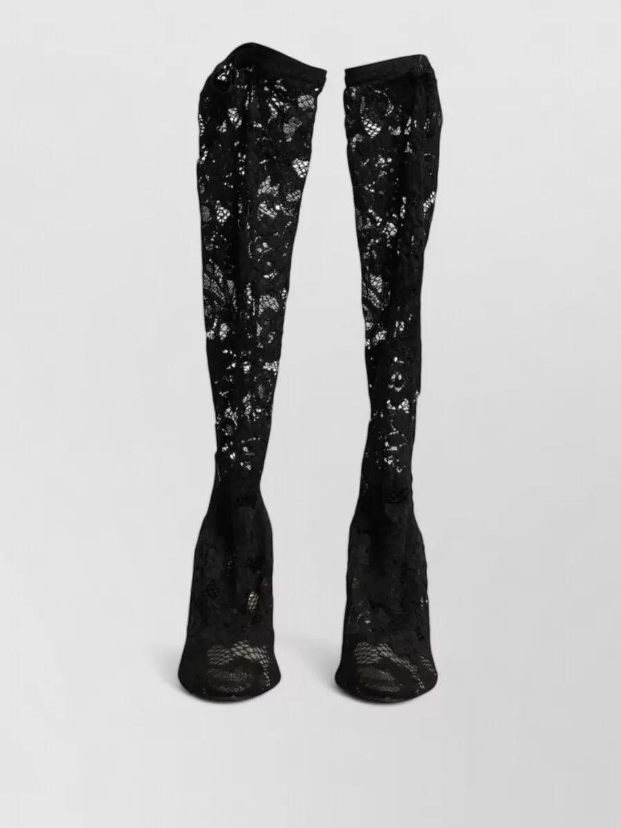 Dolce&Gabbana lace sock boots