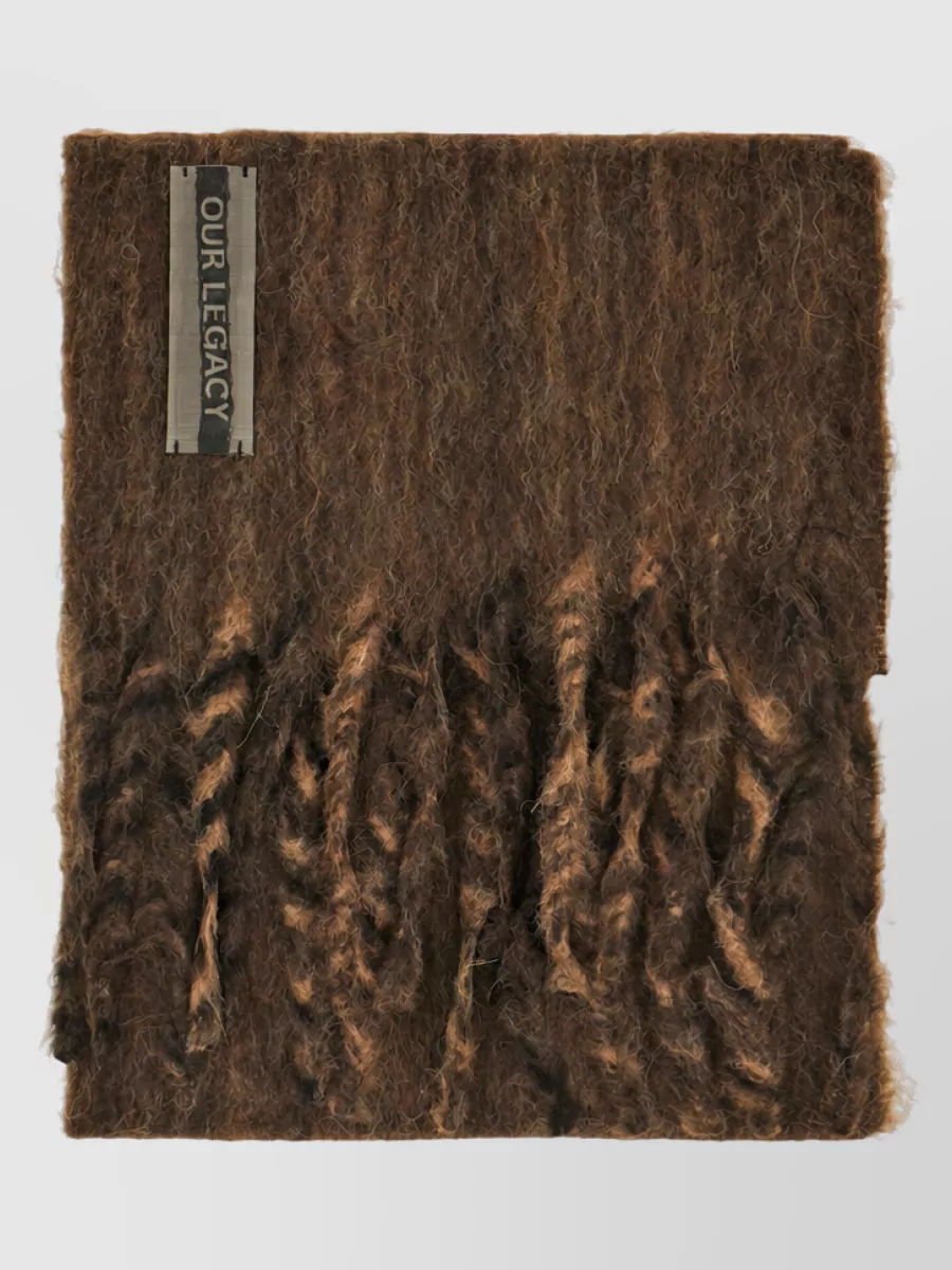 Our Legacy alpaca wool gloves