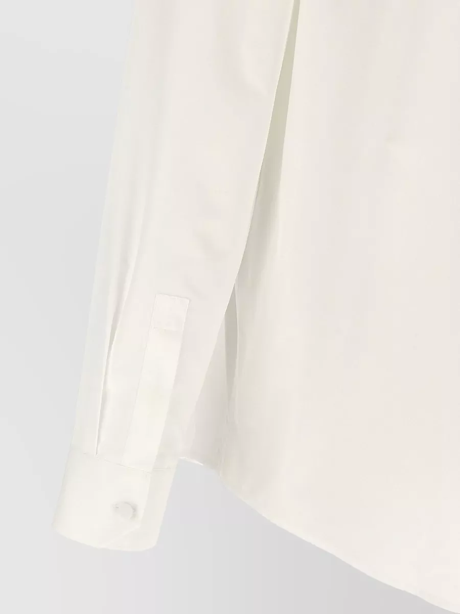 Saint Laurent Cotton Plastron Shirt