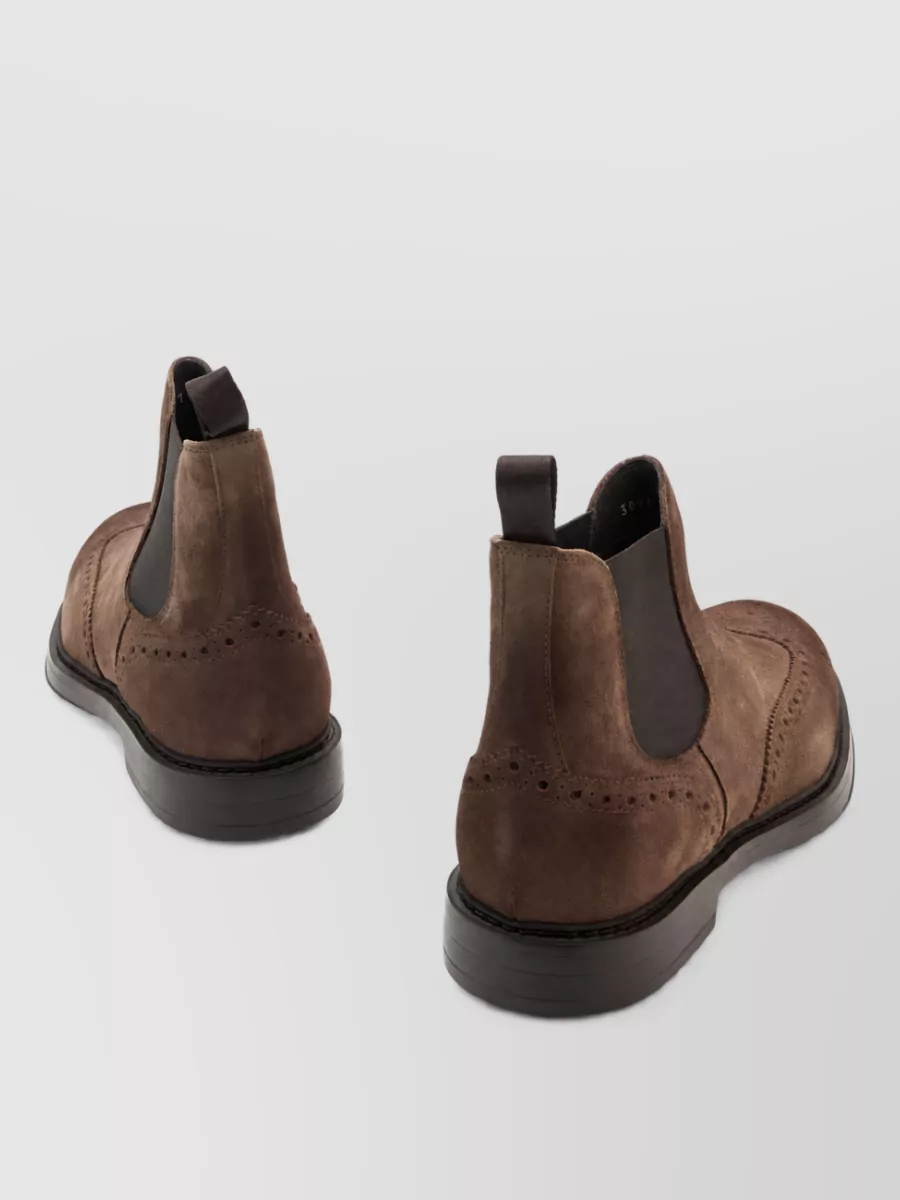Doucal's Leather Ankle Boots