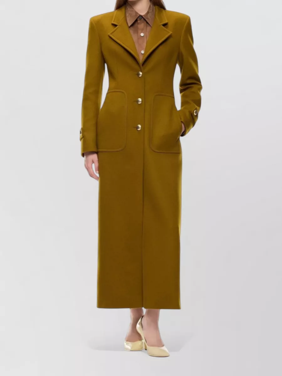 Pinko Cashmere Wool Regular-Fit Coat