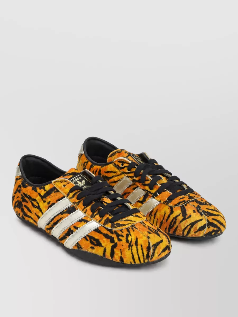 Adidas Originals calf hair low-top sneakers