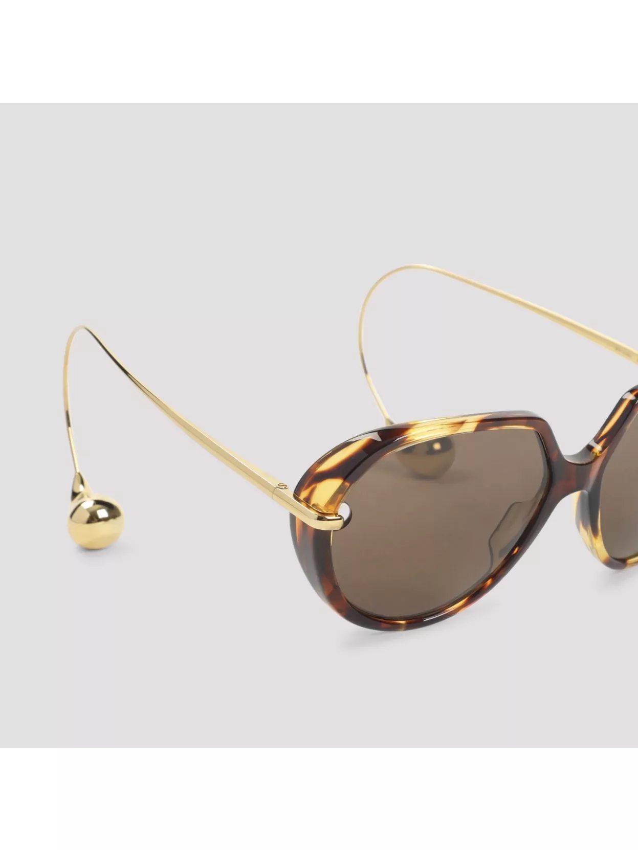 Bottega Veneta Bv1436S Round Frame Sunglasses