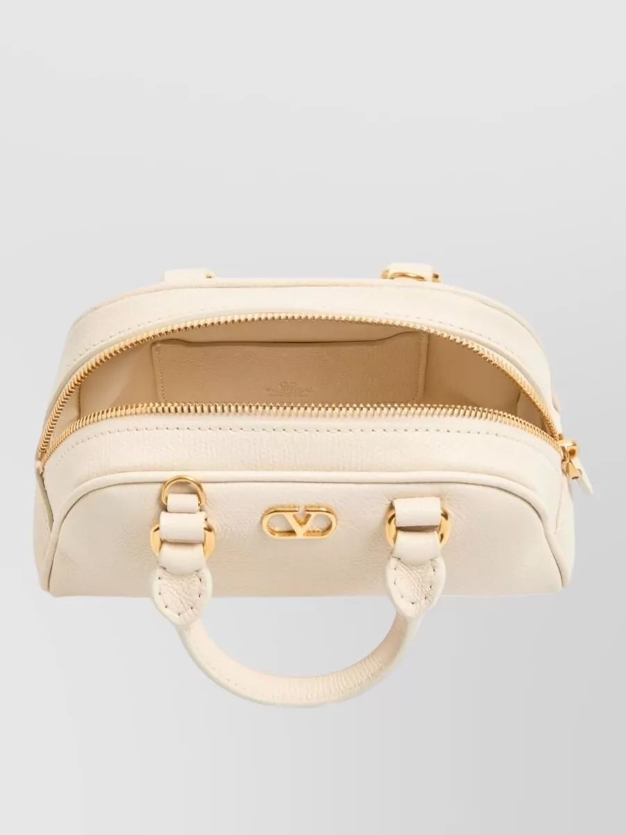 Valentino Garavani Vlogo Signature Mini Leather Shoulder Bag