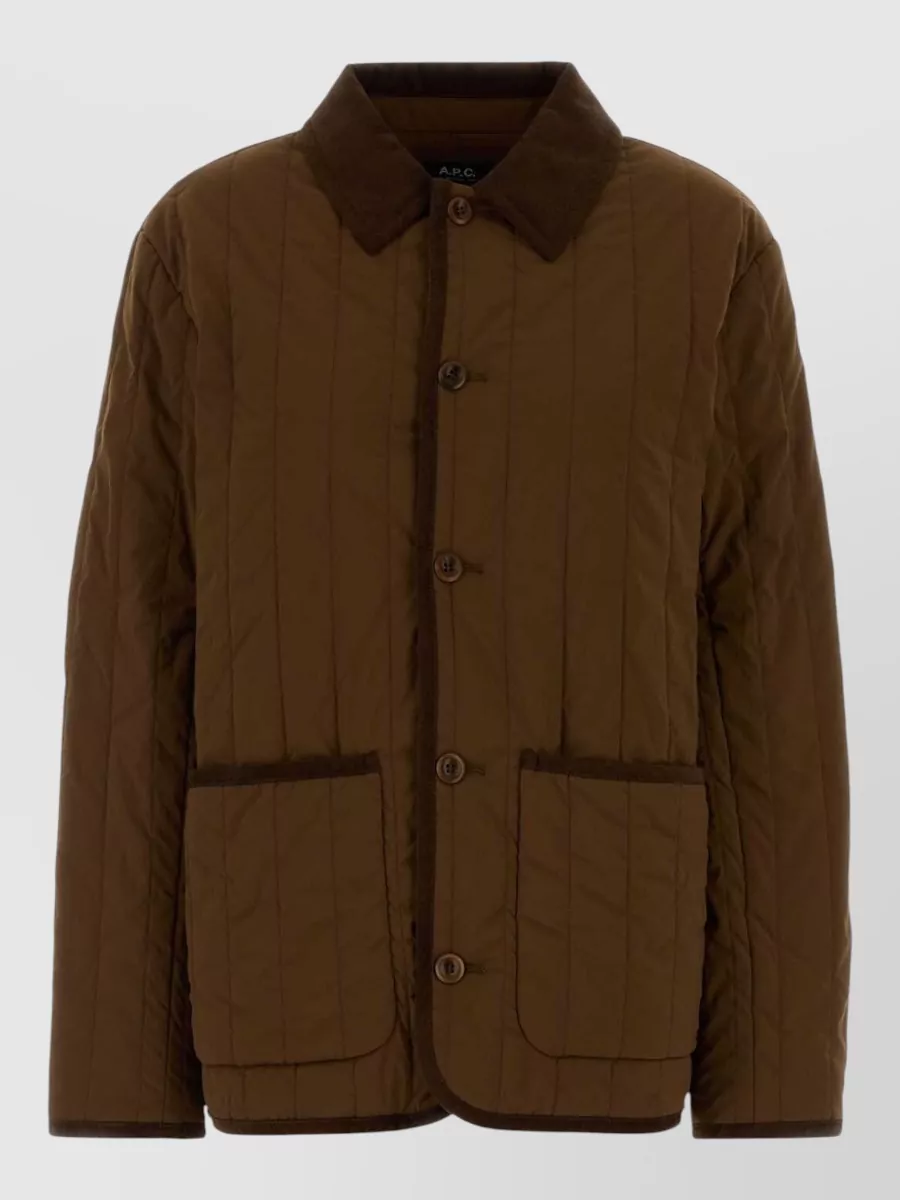 A.P.C. single-breasted jacket
